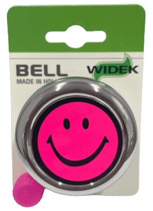 WIDEK NEON SMILEY BELL PINK