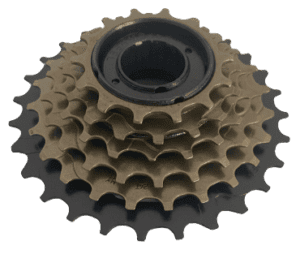 SPARK 6 SPEED FREEWHEEL - 14-28T BROWN