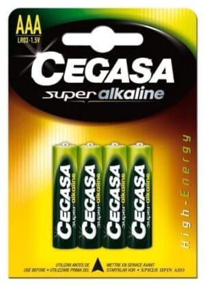 CEGASA AAA BATTERY SUPER ALKALINE