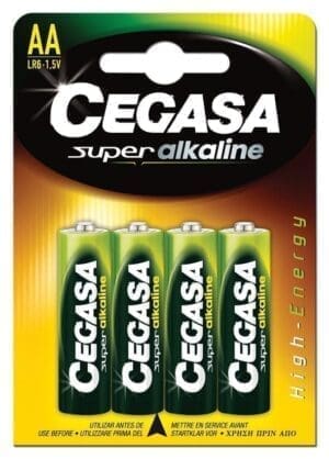 CEGASA AA BATTERY SUPER ALKALINE