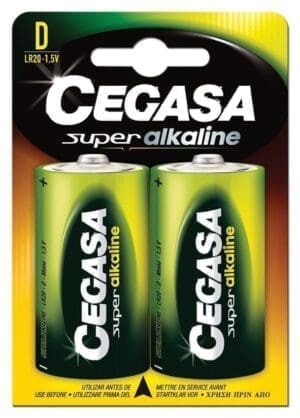 CEGASA D BATTERY SUPER ALKALINE